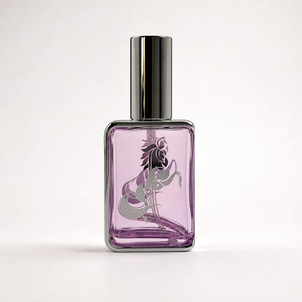 زجاجة عطر برسمة وحيد القرن