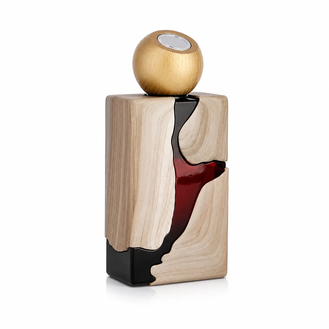 Stream Crack Rock Perfume Bottle