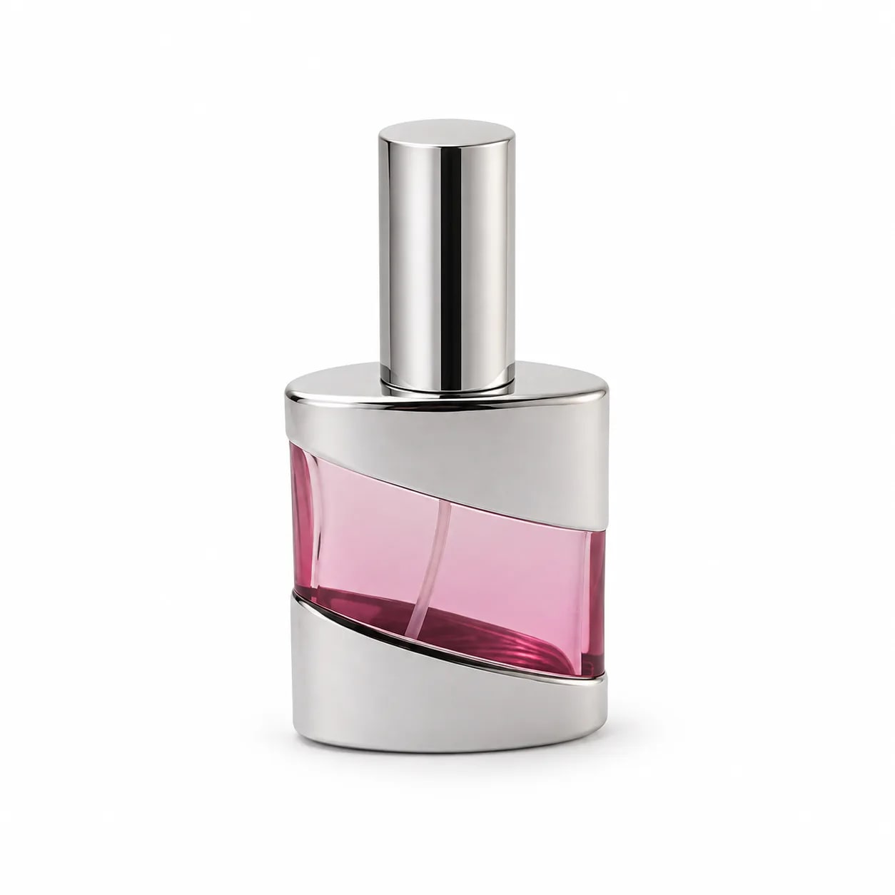 زجاجة عطر صغيرة منحنية